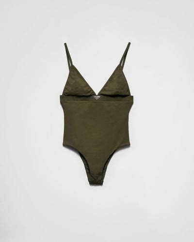 prada beachwear|Prada one piece swimsuit.